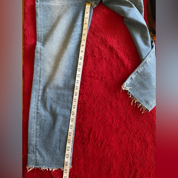 NWT 7 For All Man Kind Luxe Vintage Roxanne Ankle Slim Cigarette Jeans Size 30 - Picture 14 of 14